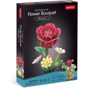 CubicFun Rose Flower Bouquet 3D Puzzle - Rózsa kiscsokor W3301h 145142536 - Puzzle & Kirakó