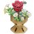 CubicFun Rose Flower Bouquet 3D Puzzle - Rózsa kiscsokor W3301h 145142536