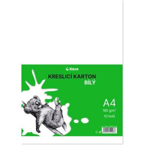 Rajzlap A4, 180g, 10 lap, STEPA, fehér 145142850 - Rajzeszköz