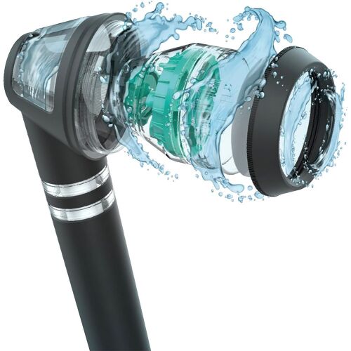 POSEION BT100® Prémium koreai revitalizáló zuhanyfej vízszűrővel, mágneses-ionizáló technológiával, szürke 145142979