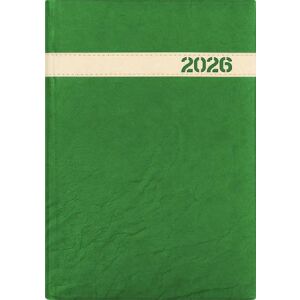 Naptár, tervező, A5, napi, DAYLINER, "The Boss", zöld 145143043 - Naptár