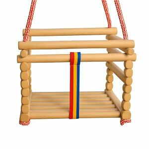 Baby Mix bükkfa gyerek hinta – természetes 145143325 - Kültéri hinta