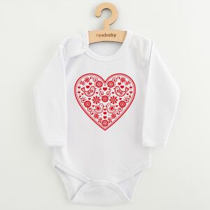 Baba body nyomtatással New Baby Népi minta piros szív 145143462 - Divat & Öltözködés