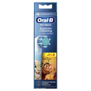 Oral-B EB10-8 Lion King 8 db-os gyerek elektromos fogkefe pótfej szett 145143613 - Fogkefe és szájzuhany pótfej