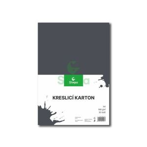 Rajzlap, A4, 180g, 50 lap, STEPA, fekete 145143987 - Rajzeszköz