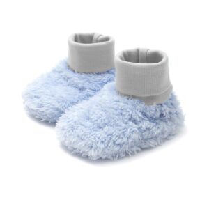 Téli baba cipőcske New Baby Nice Bear szürke kék 145144095 - Puhatalpú cipő, kocsicipő