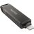 Sandisk 64GB USB C/Apple Lightning iXPAND LUXE Fekete (186552) Flash Drive 145144116