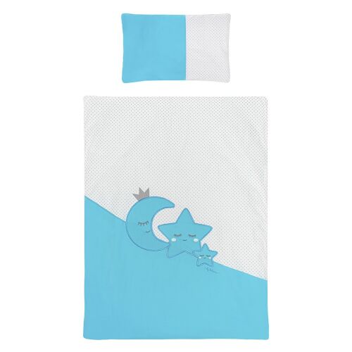 3-részes ágyneműgarnitúra Belisima Magic Stars 90/120 türkiz 145144146