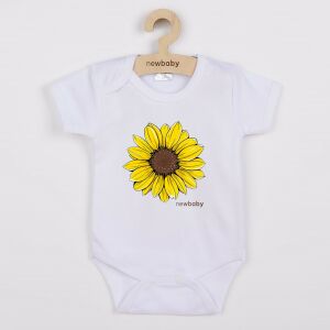 Baba body nyomtatással New Baby  Sunflower - rövid ujjú 145145351 - Divat & Öltözködés