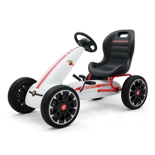 Go-kart Milly Mally Abarth pedálos gyerek gokart fehér 145145463