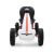 Go-kart Milly Mally Abarth pedálos gyerek gokart fehér 145145463
