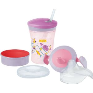 Bájos itató pohár NUK LEARN TO DRINK SET girl 145145518 - Itatópohár, pohár