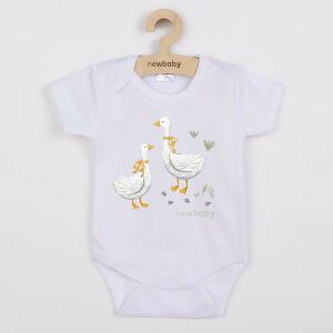 Baba body nyomtatással New Baby Libák - rövid ujjú 145145748 - Divat & Öltözködés