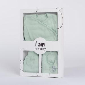 3-részes baba együttes újszülötteknek New Baby I AM menta 145145962 - Baba & Tipegő