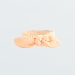 Baba muszlin fejpánt New Baby Leny Peach 145146202 - Fejpánt, fejkendő