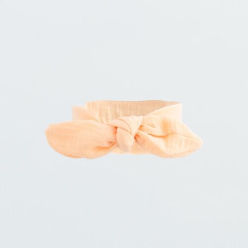 Baba muszlin fejpánt New Baby Leny Peach 145146202