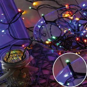 Karácsonyi 500 Led fényfüzér, rizsszem IP44, kültérre is! Multicolor /piros-zöld- kék-sárga/ Leddel, 8 funkció, villogtató, memória. Life Light Led. 145146455 - Fényfüzér