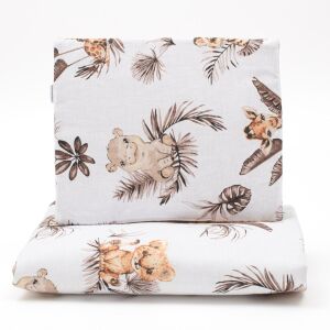 Kétoldalas együttes Velvet és pamut New Baby babakocsiba Safari 145147482 - Baba & Tipegő