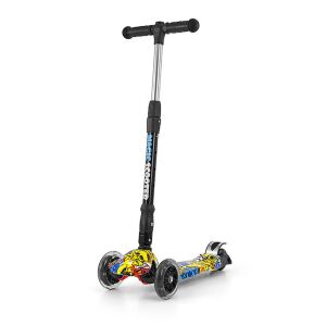 Gyerek roller Milly Mally Magic Scooter graffiti 145147575 - Gyerek roller