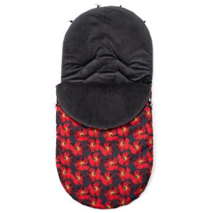 Gyermek lábzsák New Baby piros 145147723 - Babakocsi kiegészítő