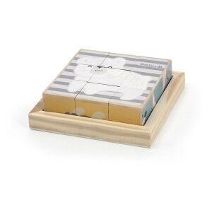 Fa képes kockák gyermekeknek Viga állatok 145147748 - Puzzle