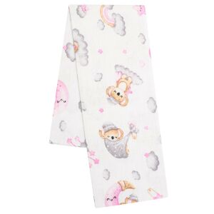 Flanel pelenka nyomtatott mintával New Baby koala rózsaszín 145148055 - Pelenkázás