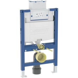 Geberit Duofix fali WC-szerelőelem, Omega 12 cm-es falsík alatti öblítőtartállyal, 82cm 145148834 - WC tartály