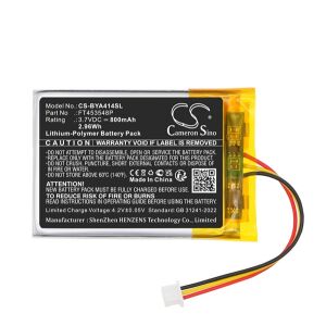 CAMERON SINO Li-Polymer akku 3.7V / 800mAh, Babymoov FT453548P kompatibilis, FEKETE 145149566 - Akkumulátor