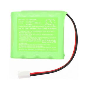 CAMERON SINO NI-MH akku 4.8V / 1800mAh, Delfi 110605 kompatibilis, ZÖLD 145149585 - Akkumulátor