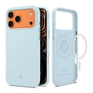 iPhone 17 Pro SPIGEN SILICONE FIT MAG szilikon telefonvédő ütésállóság, MagSafe, VILÁGOSKÉK 145149647 - Spigen
