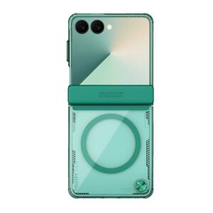 Samsung Z Flip7 NILLKIN ICEBLADE szilikon telefonvédő ütésállóság, MagSafe, SÖTÉTZÖLD 145149676 - Nillkin