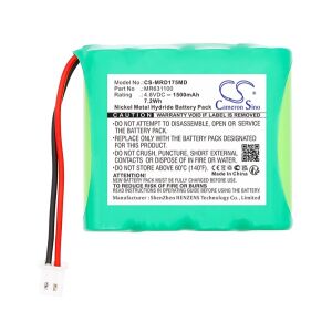 CAMERON SINO NI-MH akku 4.8V / 1500mAh, MedReady MR631100 kompatibilis, ZÖLD 145149810 - Akkumulátor