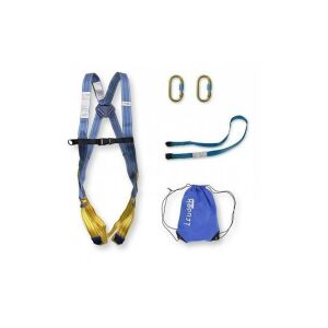 Testheveder szett Irudek Himalaya Eco sekuralt light 1 plus + 981 karabiner, kék/sárga, universal 145150131 - Védőfelszerelés