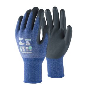 Védőkesztyű TOP RCL002N habosított nitril mártás kék/fehér 9 145150574 - Munkavédelmi kesztyű