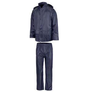 Esőkabát és nadrág PE-PVC 80cm hosszú TOP AMAZON SET B, kék, S 145151337 - Horgász ruházat