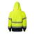 Hi-Vis TOP HAWK FLUO pilóta dzseki, fluoreszkáló sárga és sötétkék, hátsó nézet