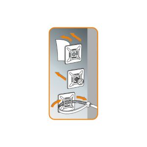 Home CTT 28BK kábelkötegelő talp, UV védett, 4 oldalas, öntapadó ragasztó, fúrható, fekete 145151622 - Kábelkötegelő