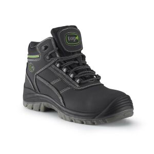 Védőbakancs SRC nubuk bőr felsőrész PU talp TOP BUFFALO MID O1, fekete, 36 145151967 - Építkezés & Felújítás