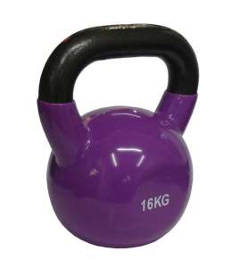 Kettlebell súlyzó 16 kg - vinyl bevonattal 30431865