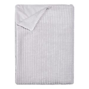 LORD OF CORD kordmintás takaró, 150 x 200 cm, világosszürke 145155268 - Pléd