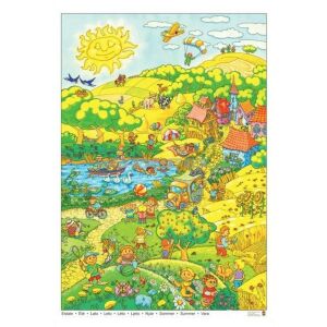 Nyár tabló poszter 145156629 - Poszter