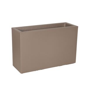 Fenice Balconetta műanyag balkonláda barna 85x30x55cm 145157413 - Balkonláda