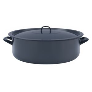 Cratita 20l cu capac Teget Finska Metalac email/40cm/20l 145157583 - Koch- & Backgeschirr