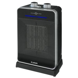 Elektromos padlófűtő ventilátor, Eurom, Safe-t-heater, 2000 W, fekete