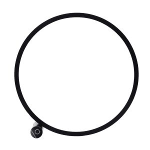 LED lámpa, Allocacoc, Kerek Heng, Ø25 cm, fekete 145157975 - Allocacoc