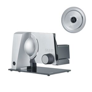 Elektromos szeletelő, Graef, TWIN, 0-20 mm, ezüst 145158084 - Szeletelő gép