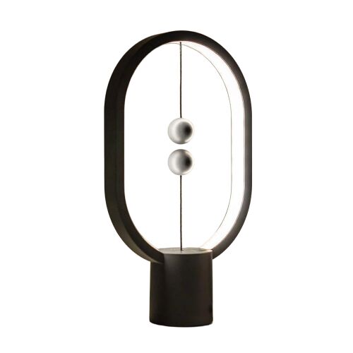 Mágneses lebegő LED lámpa, Allocacoc, Mini Ellipse Heng, sötétszürke 145158127