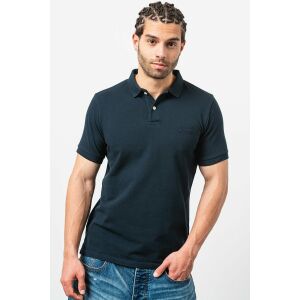 Tricou polo Superdry din bumbac pique Classic M INTL Albastru ultramarin 145159145 - Superdry