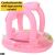 SIKS felfújható bébimedence tetővel, borulásgátló funkcióval, gyűrűs medence napellenzővel, méretek 62 cm átmérő x 66 cm magasság, rózsaszín 145166086