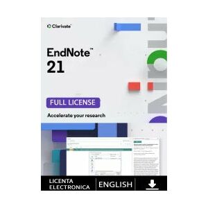EndNote 21 Windows/Mac | Activare în aplicație 145166401 - Software
